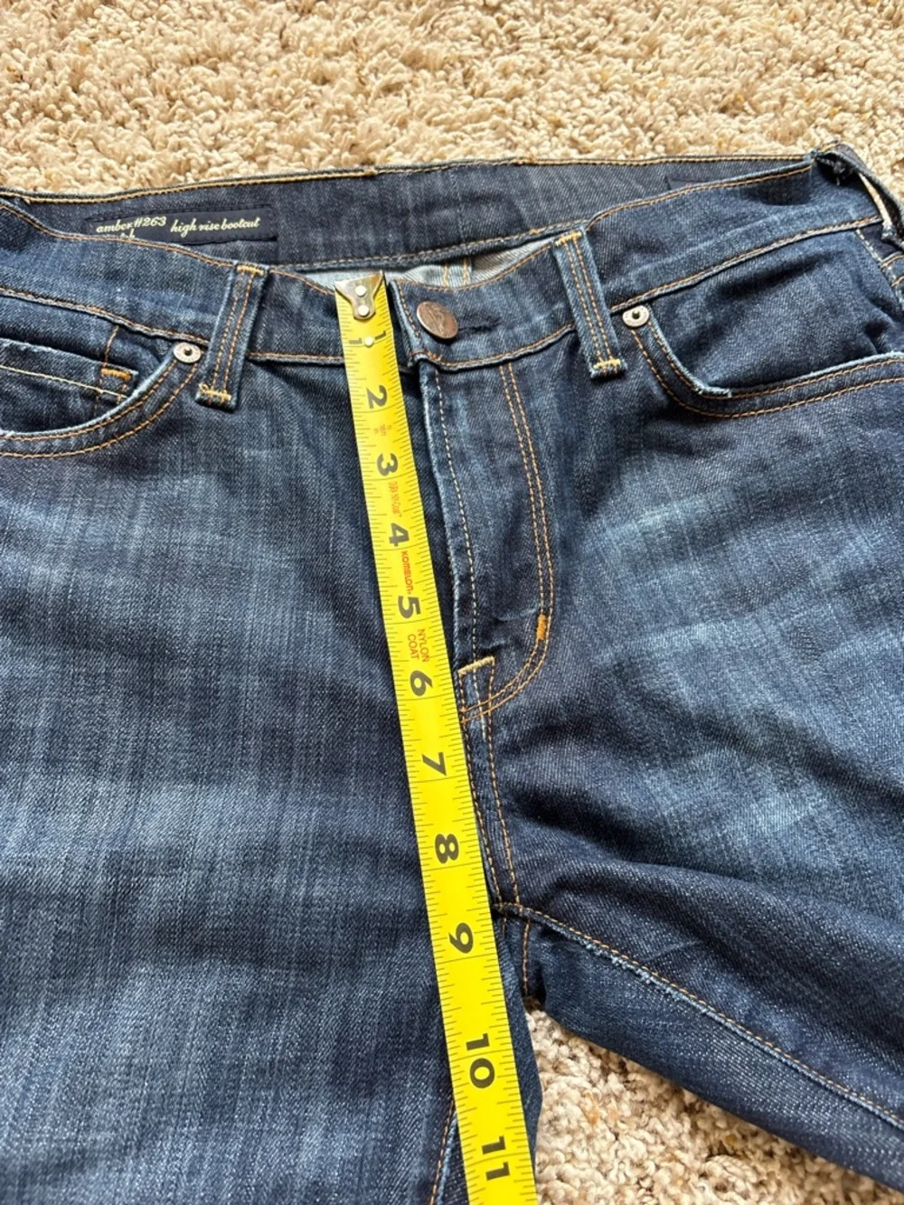 CITIZENS OF HUMANITY AMBER #263 High Rise bootcut Jeans Sz 28